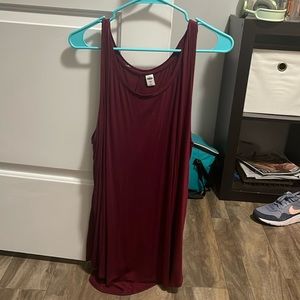 Old Navy Maroon Luxe Tank Top. NWT.